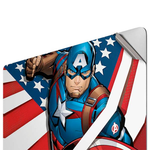 Marvel Captain America Action Pose Apple MacBook Pro 16-inch Skin